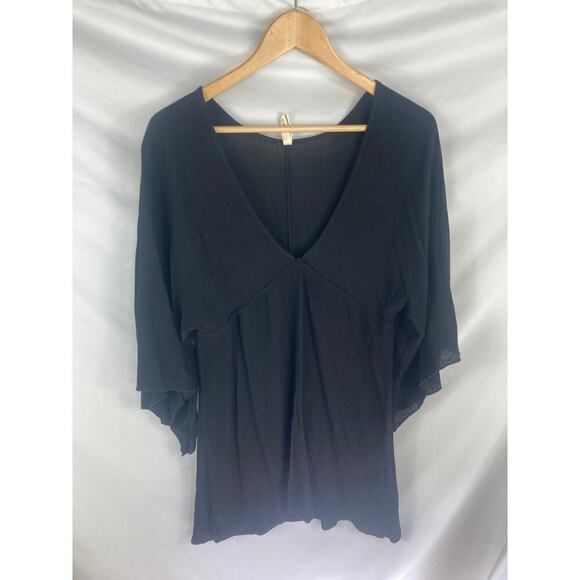 Elan V Neck Flowy coverup Dress Size Medium - Picture 1 of 4